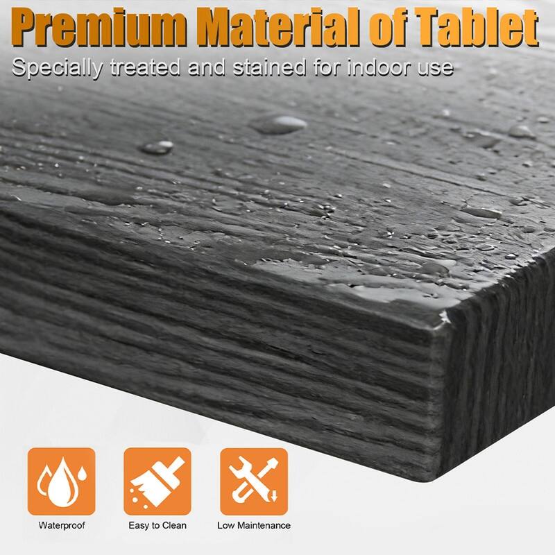 42''Modern Wooden Narrow Console Table for Entryway and Living Room