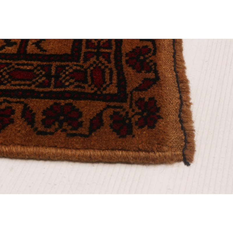 ECARPETGALLERY Hand-knotted Teimani Brown Wool Rug - 6'9 x 9'2