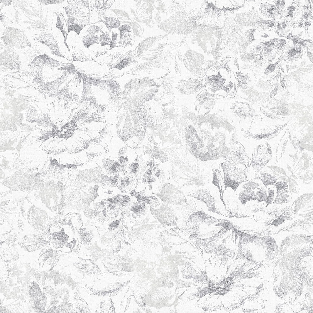 Galerie Wallcoverings Nordic Elements Large Floral Bunches Non-woven Matte Wallpaper Roll