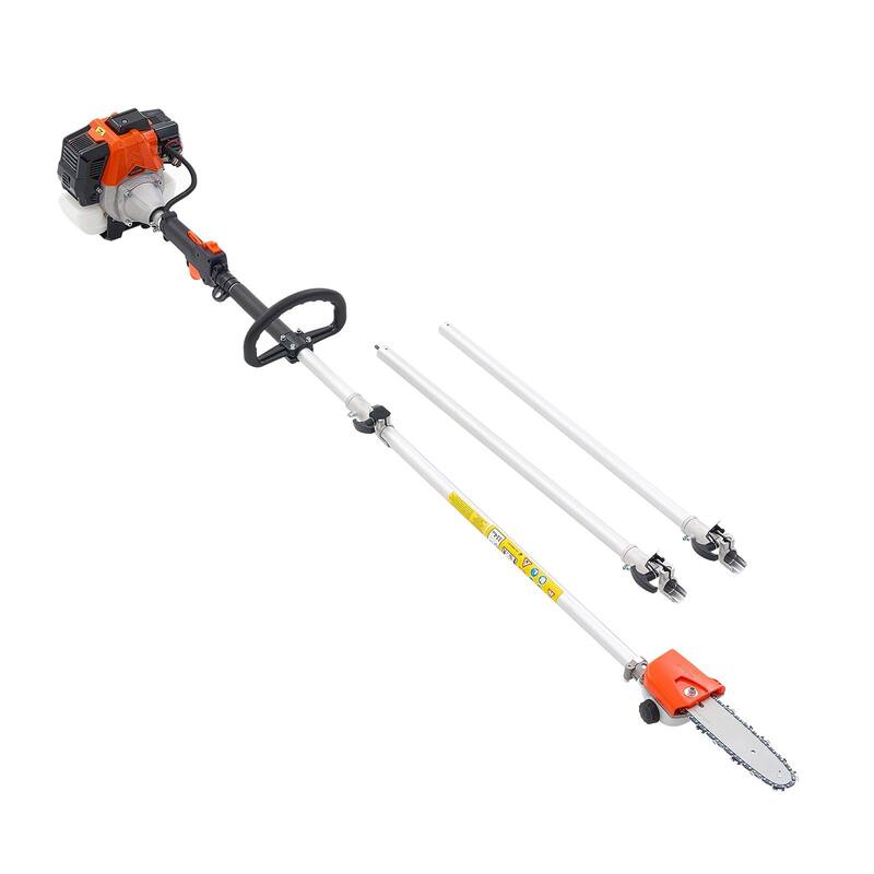 Gas Pole Saw 33CC 2-Stroke Extendable Cordless Tree Trimmer 8 in Cutting Bar