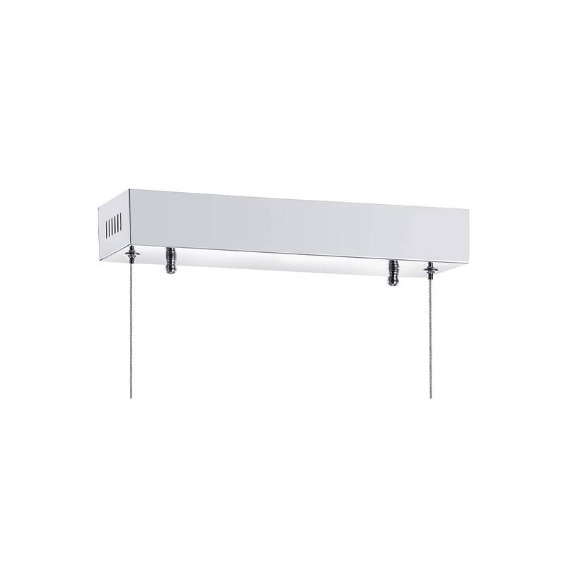 Sketch 34.5" Dimmable Adjustable Integrated LED Metal Linear Pendant, by JONATHAN Y