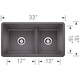 preview thumbnail 18 of 20, Blanco Precis 18-In X 33-In Granite Kitchen Sink - 33" x 18" x 9.25"