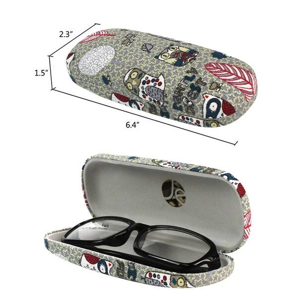 Shop 4 Pack Javoedge Bundle Owl Theme Printed Pattern Hard