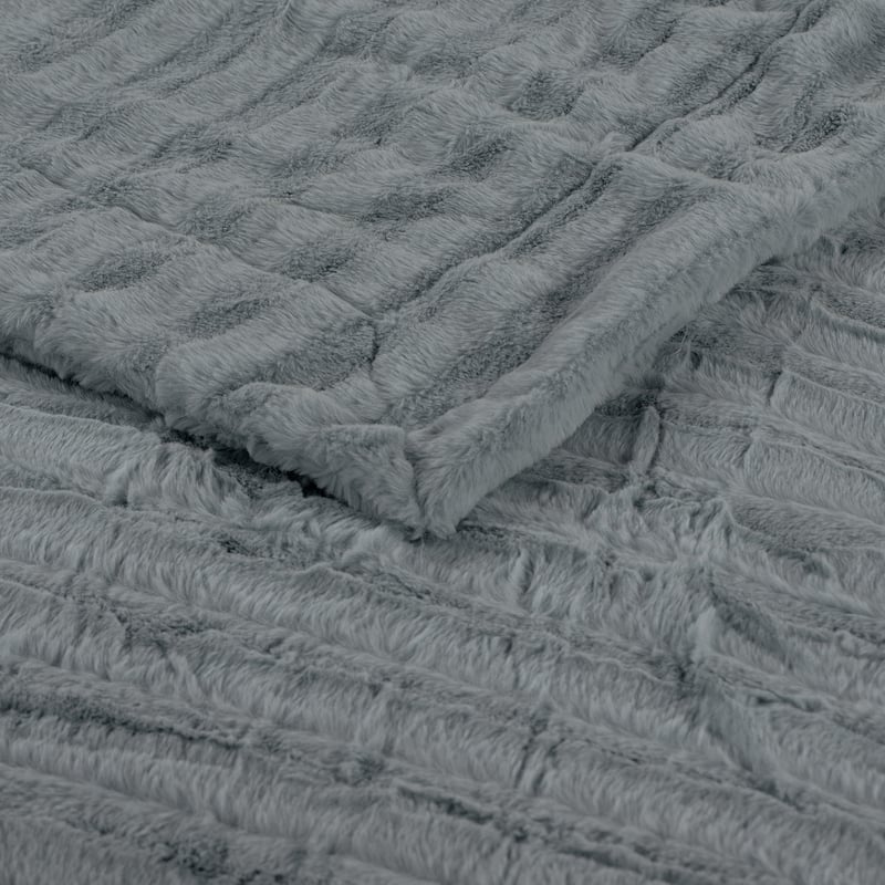 Derby Double Sided Fauxfur Throw