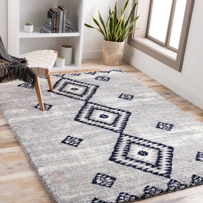 Livabliss Roald Southwestern Plush Area Rug
