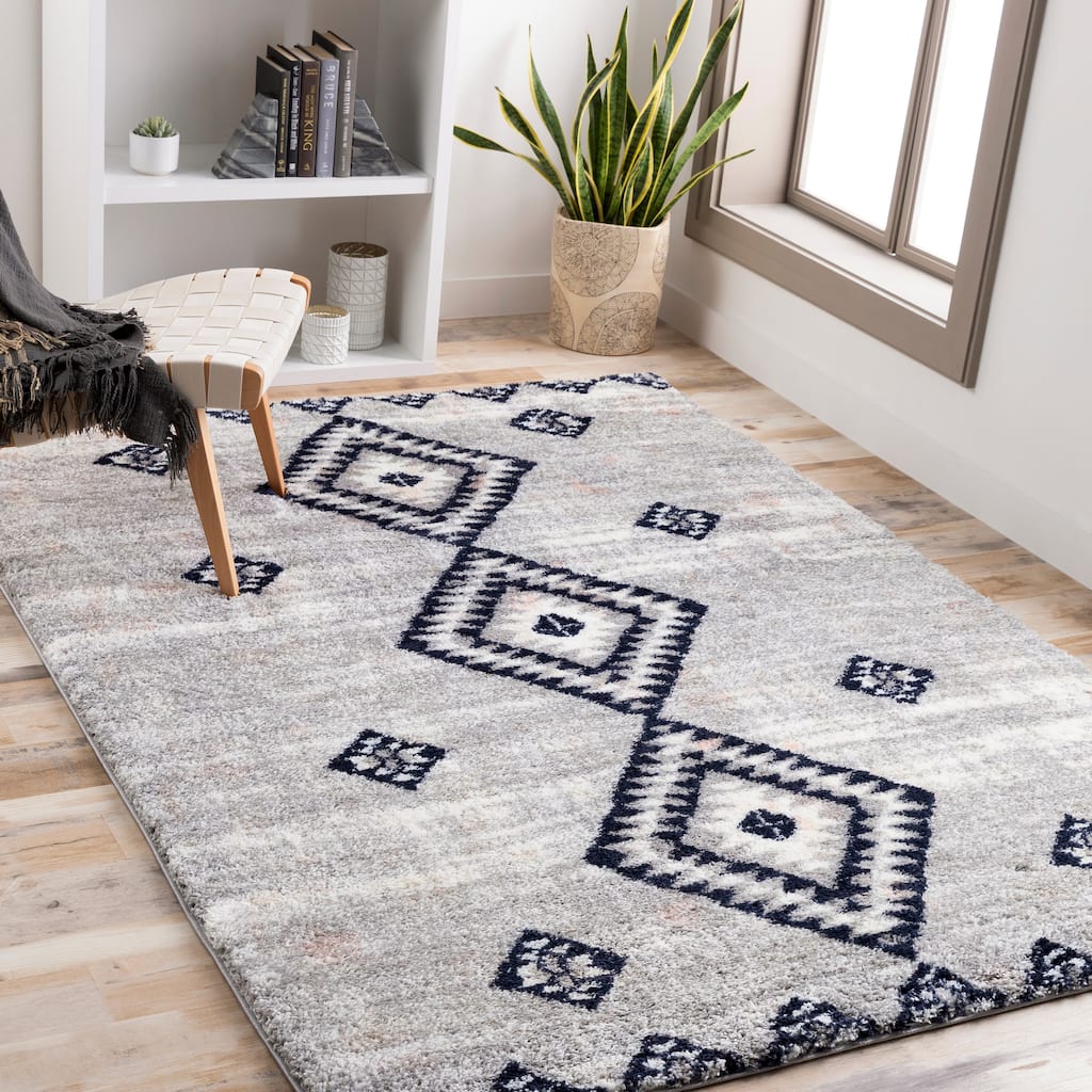Livabliss Roald Southwestern Plush Area Rug