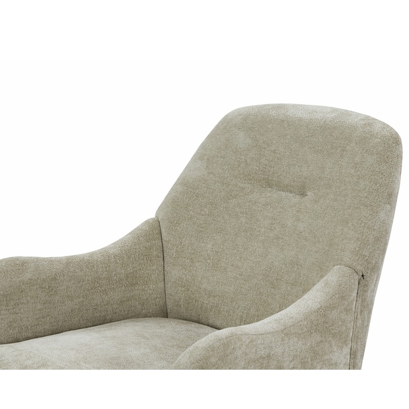 Accent Chair with Wood Legs