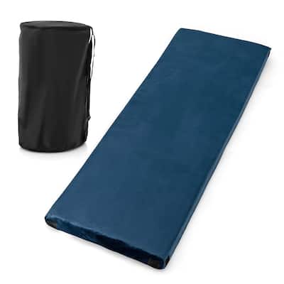 Gymax 72''Lightweight Roll Up Travel Mattress Portable Memory Foam