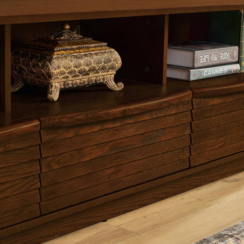 63" Mid-Century Modern TV Stand for TVs up to 75"