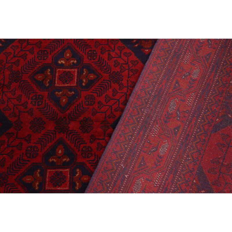 Southwestern Biljik Khal Mohammadi Raquel Red/Blue Rug - 5'2'' x 6'6''