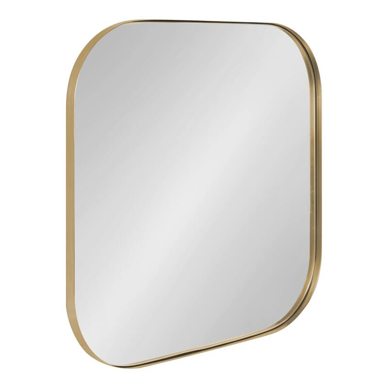 Kate and Laurel Rollo Decorative Framed Wall Mirror