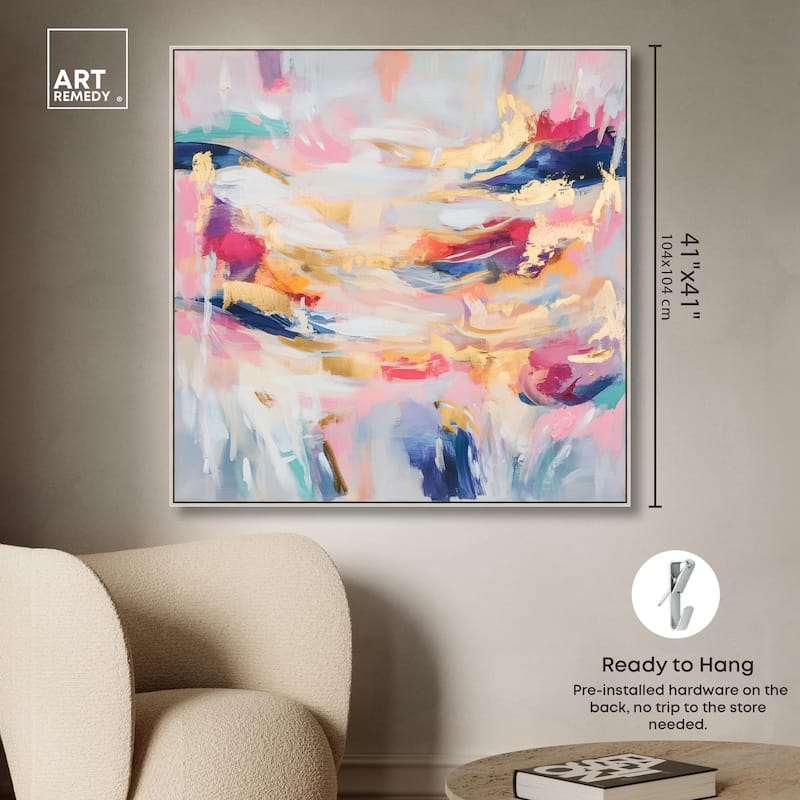 Balipink I Canvas by Art Remedy