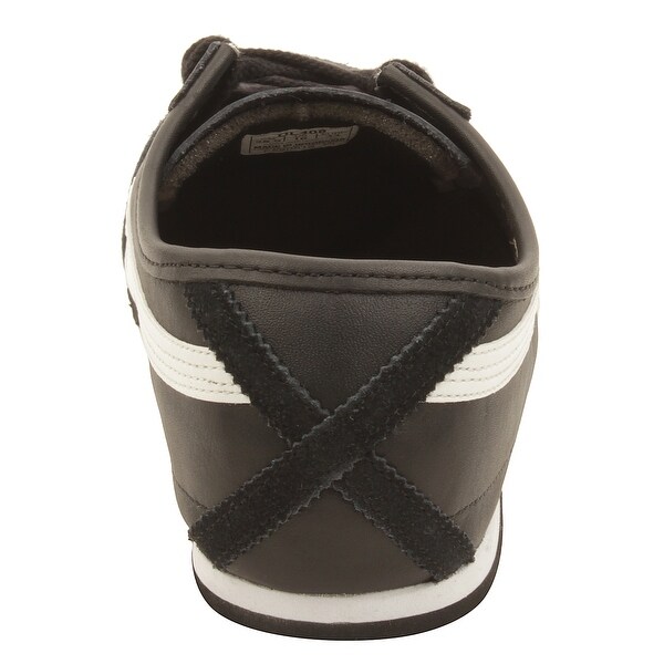 asics tiger black and white