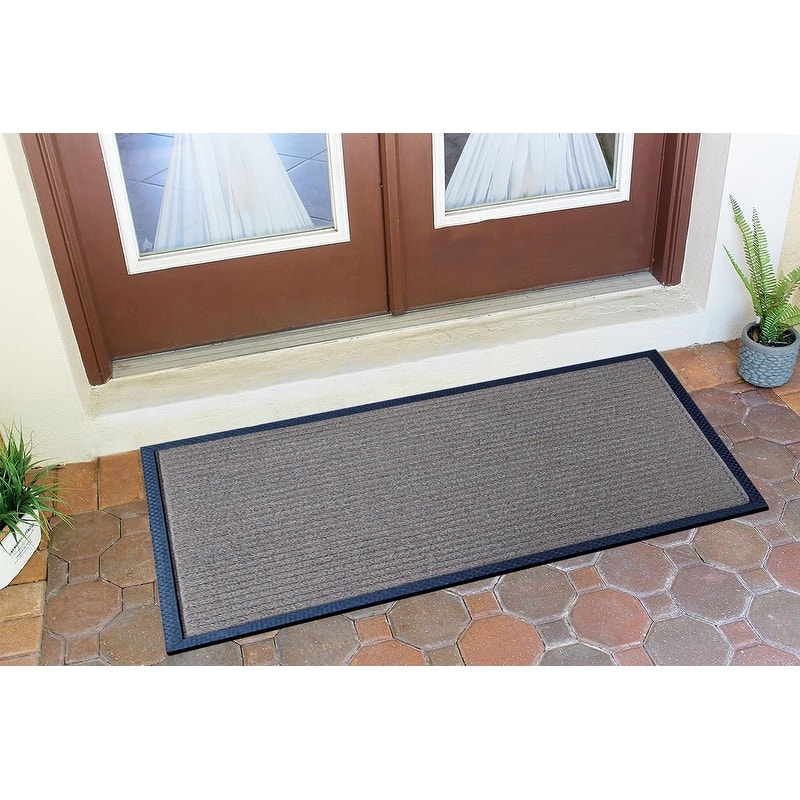 A1HC New Durable and Versatile Polypropylene Rubber Door Mat All Weather Inside Outside Door Mat