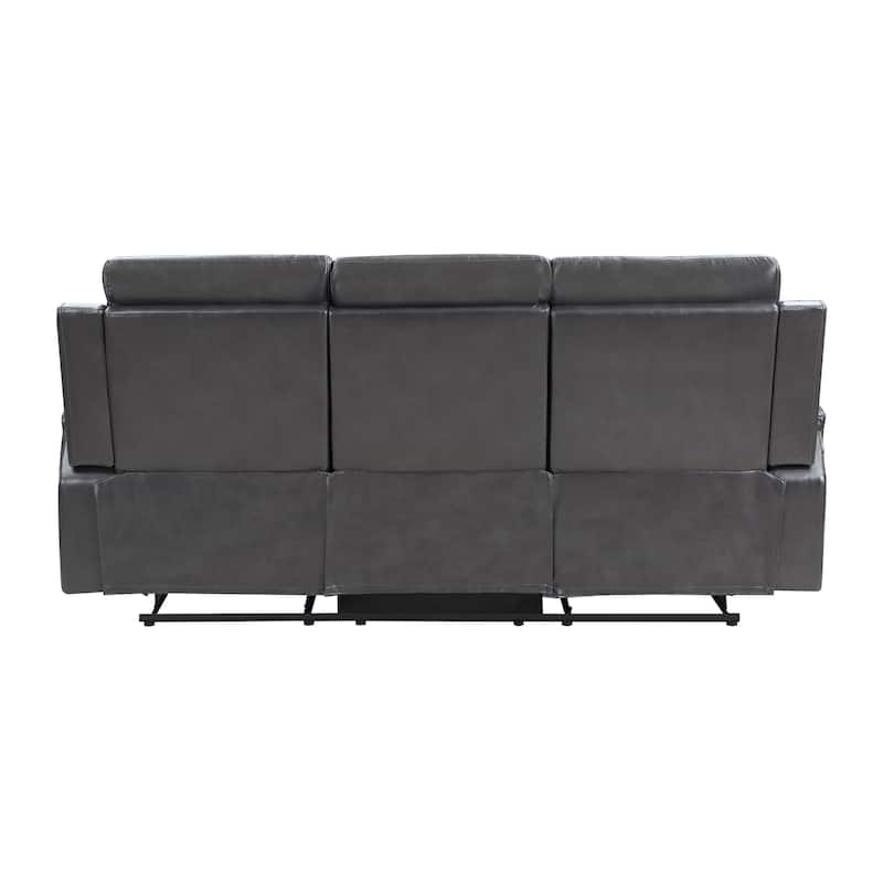 Nemesia 2-Piece Faux Leather Manual Reclining Sofa Set