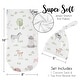 preview thumbnail 5 of 4, Farm Animals Boy Girl Baby Cocoon and Beanie Hat Sleep Sack - 2pc Set - Watercolor Farmhouse Horse Cow Sheep Pig Gender Neutral