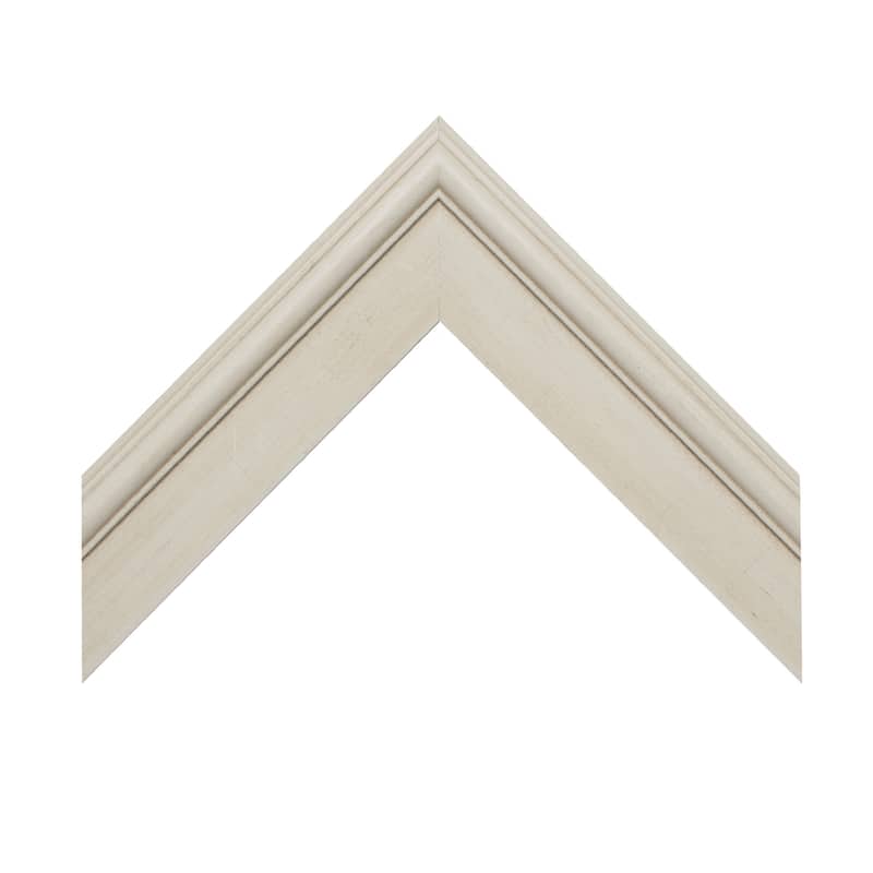 Frame My Mirror Ivory Framed Wall Mirror, Kendall Design