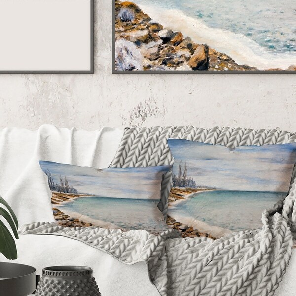 Coastal pillows bed cheap bath and beyond