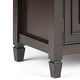 preview thumbnail 7 of 92, WYNDENHALL Hampshire 40" Wide Solid Wood Traditional Entryway Storage Cabinet - 40"w x 15"d x 36" h