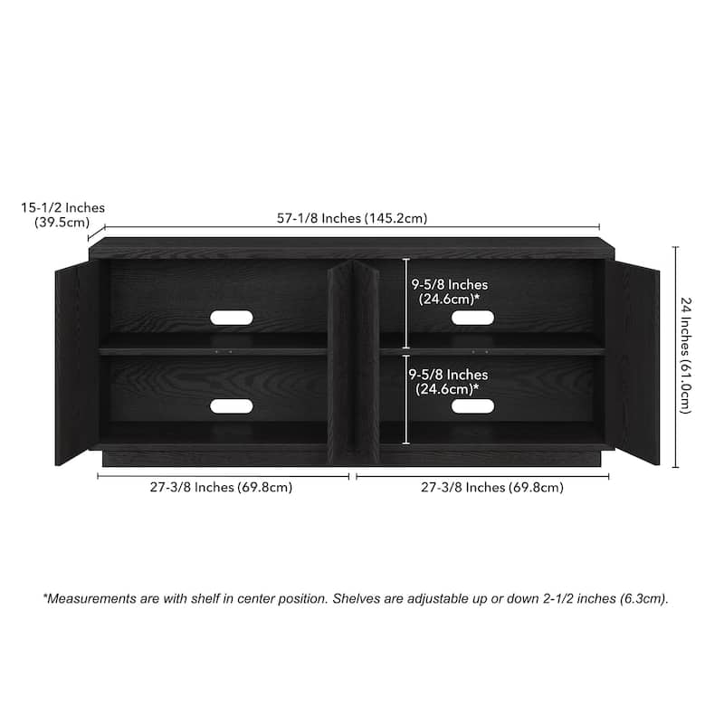 Hanson Rectangular TV Stand for TV's up to 65"