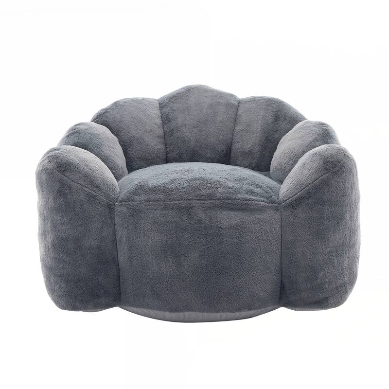 Adult Bean Bag Sofa with Pull Ring can be Easily Moved Suitable for Various Environments Such as Living Room, Bedroom, etc.