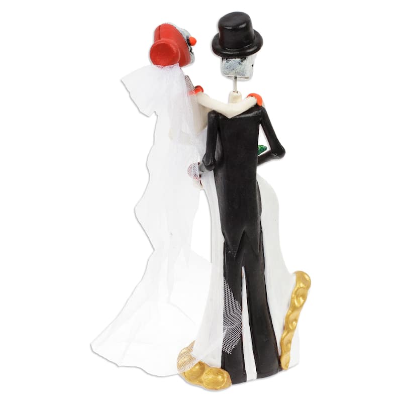 Novica Handmade Catrin Marriage Ceramic Sculpture
