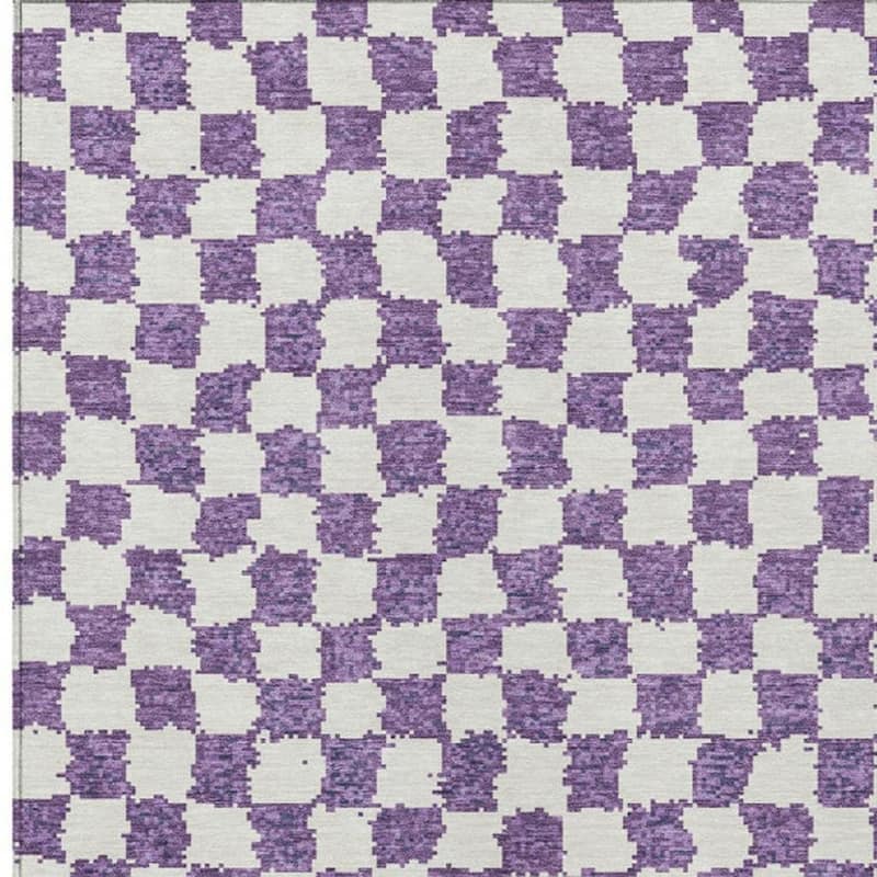 HomeRoots Geometric Transitional Rectangle Outdoor Rug