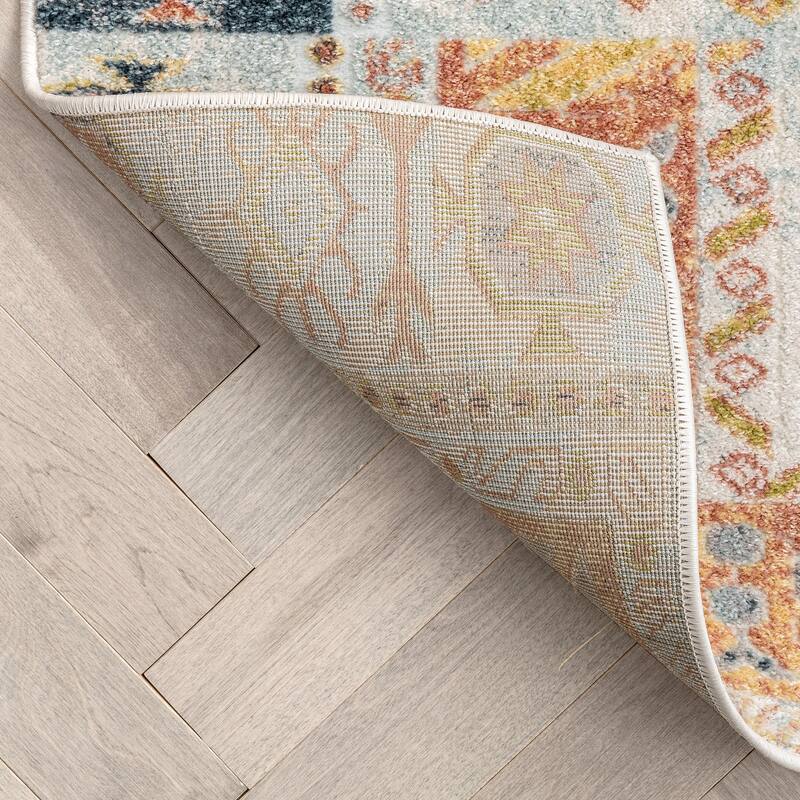 Well Woven Farah Adilah Vintage Tribal Mosaic Area Rug