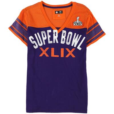 G-III Sports Womens SuperBowl XLIX Jersey,, Purple, Medium