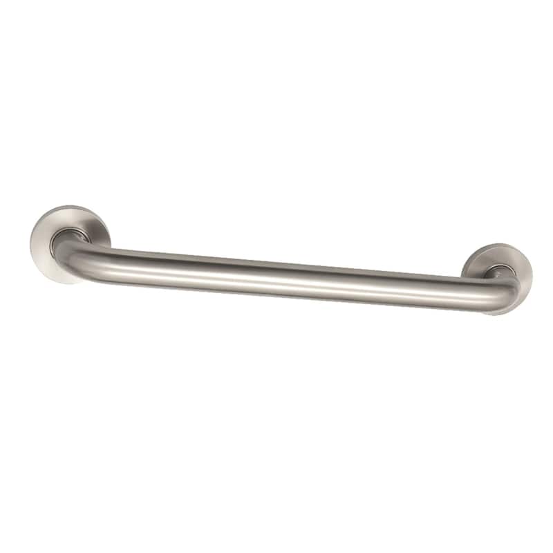 Meridian 16-Inch x 1-1/4-Inch O.D Grab Bar - Brushed Nickel