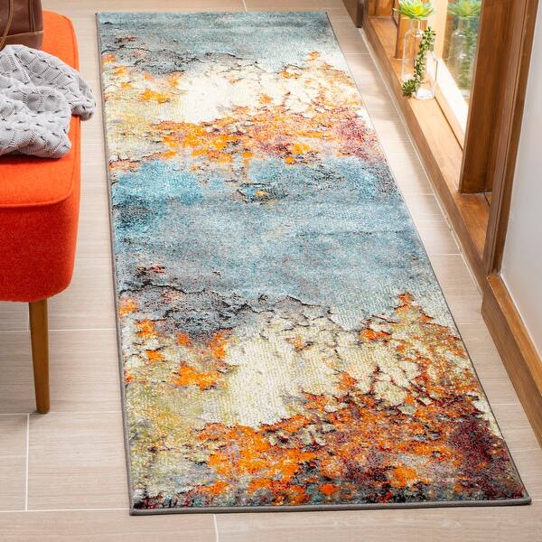 Shop Safavieh Glacier Stephaine Modern Abstract Rug On Sale