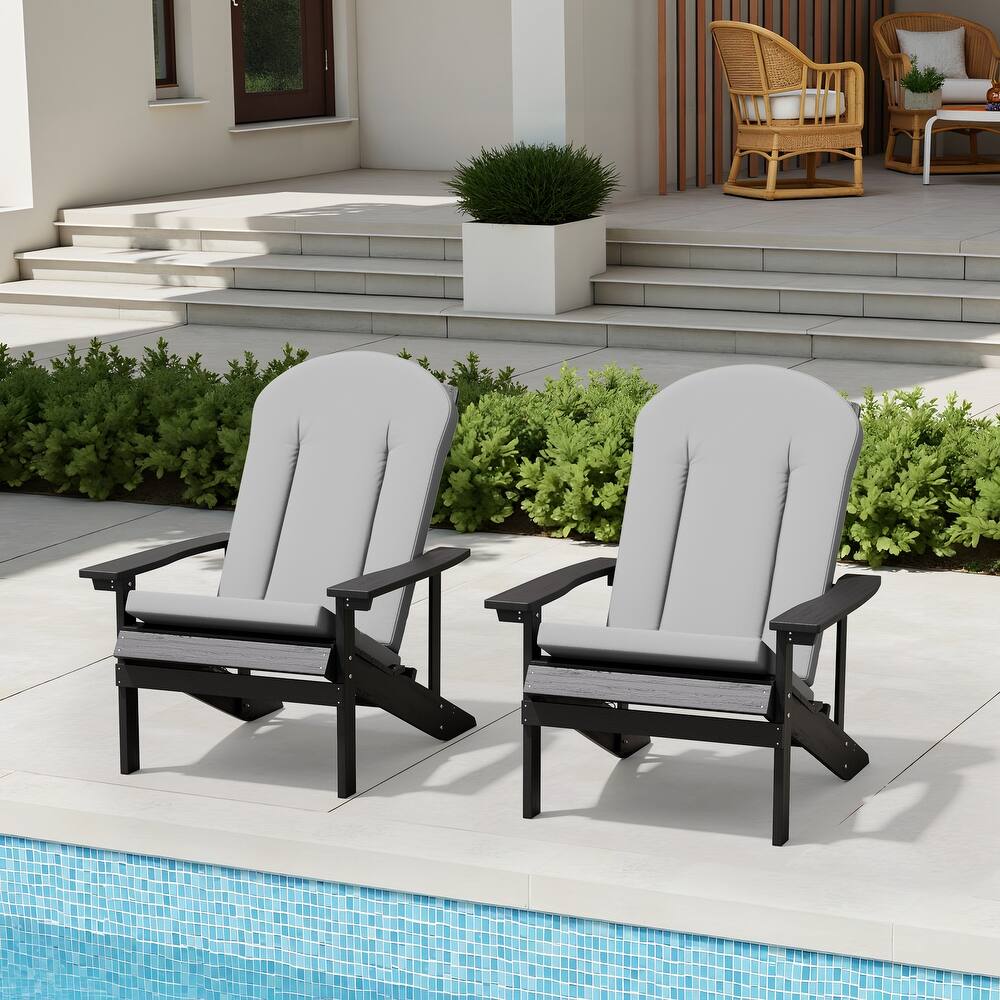 Pellebant Outdoor Adirondack Chairs Cushion High Back