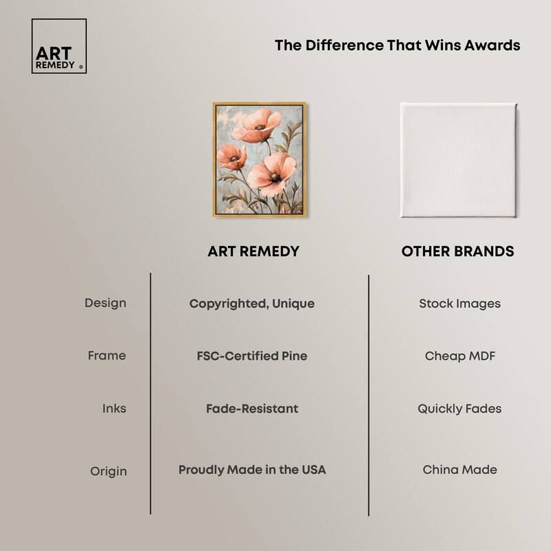 Artistic Blooms Canvas by Art Remedy