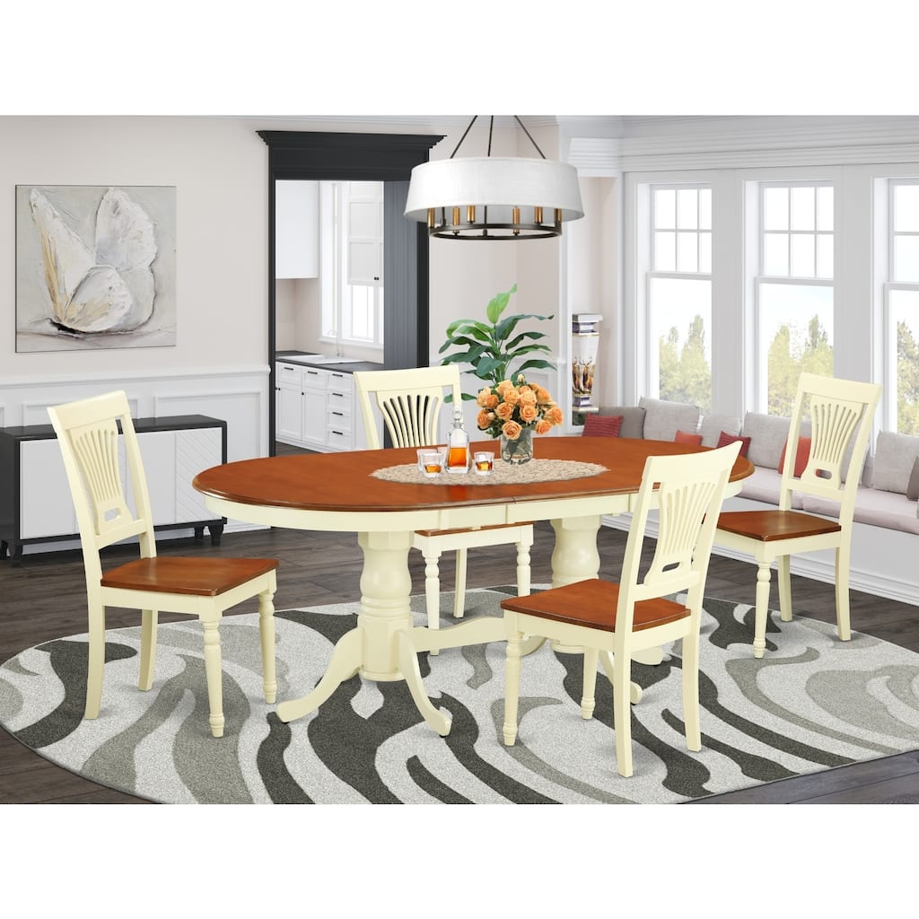 Retro Dining Set - Table & 8 Chairs - Kitchen Dining Room Furniture