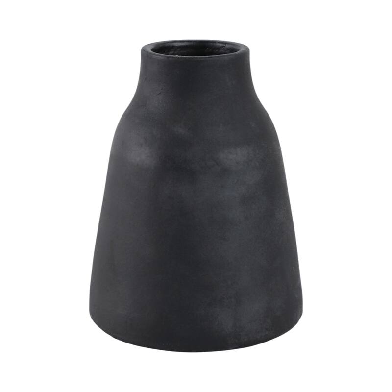 Terracotta Pottery Decorative Vase with Handles for Casual Home Decor