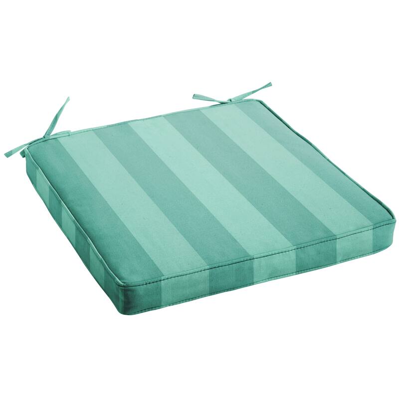 Sorra Home Preview Capri Outdoor/Indoor Corded Bench Cushion 12in x 18in x 3in