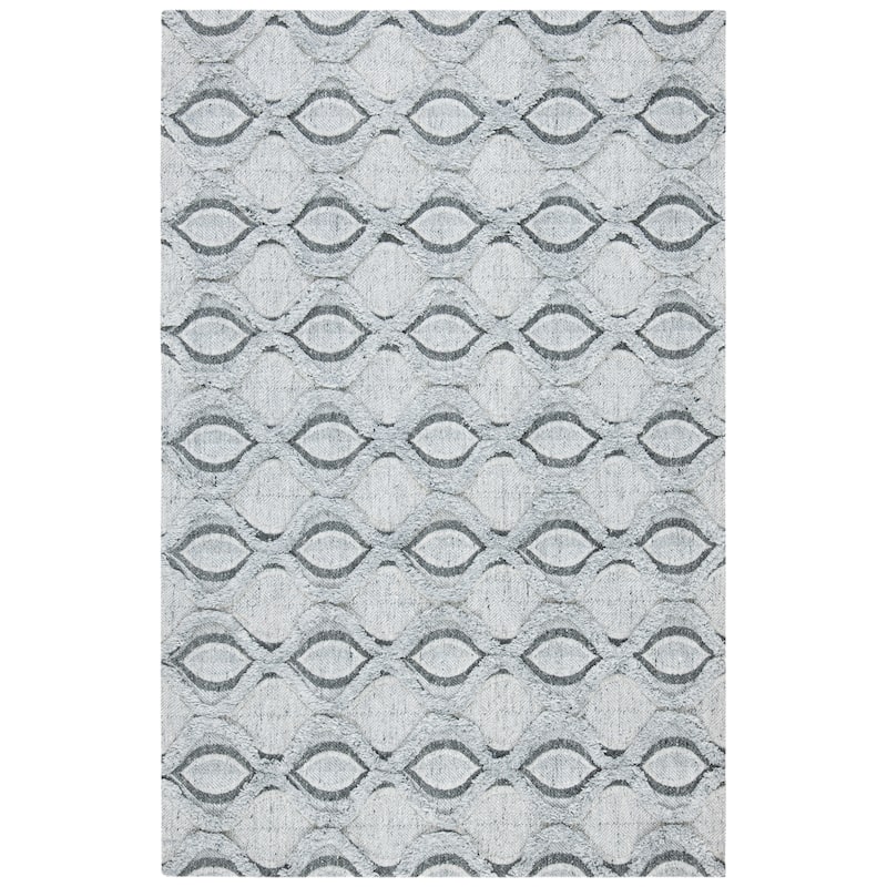 SAFAVIEH Handmade Marbella Edite Modern Polyester Rug