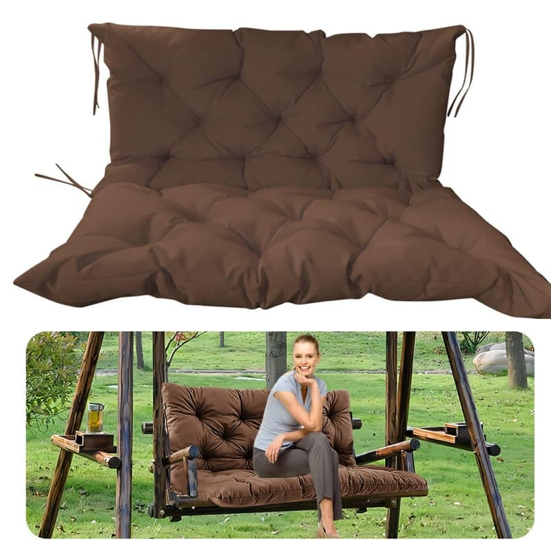 Porch Swing Cushions Waterproof Outdoor Swing Cushion 2-3