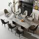 Option ltalian gray& Black table leg