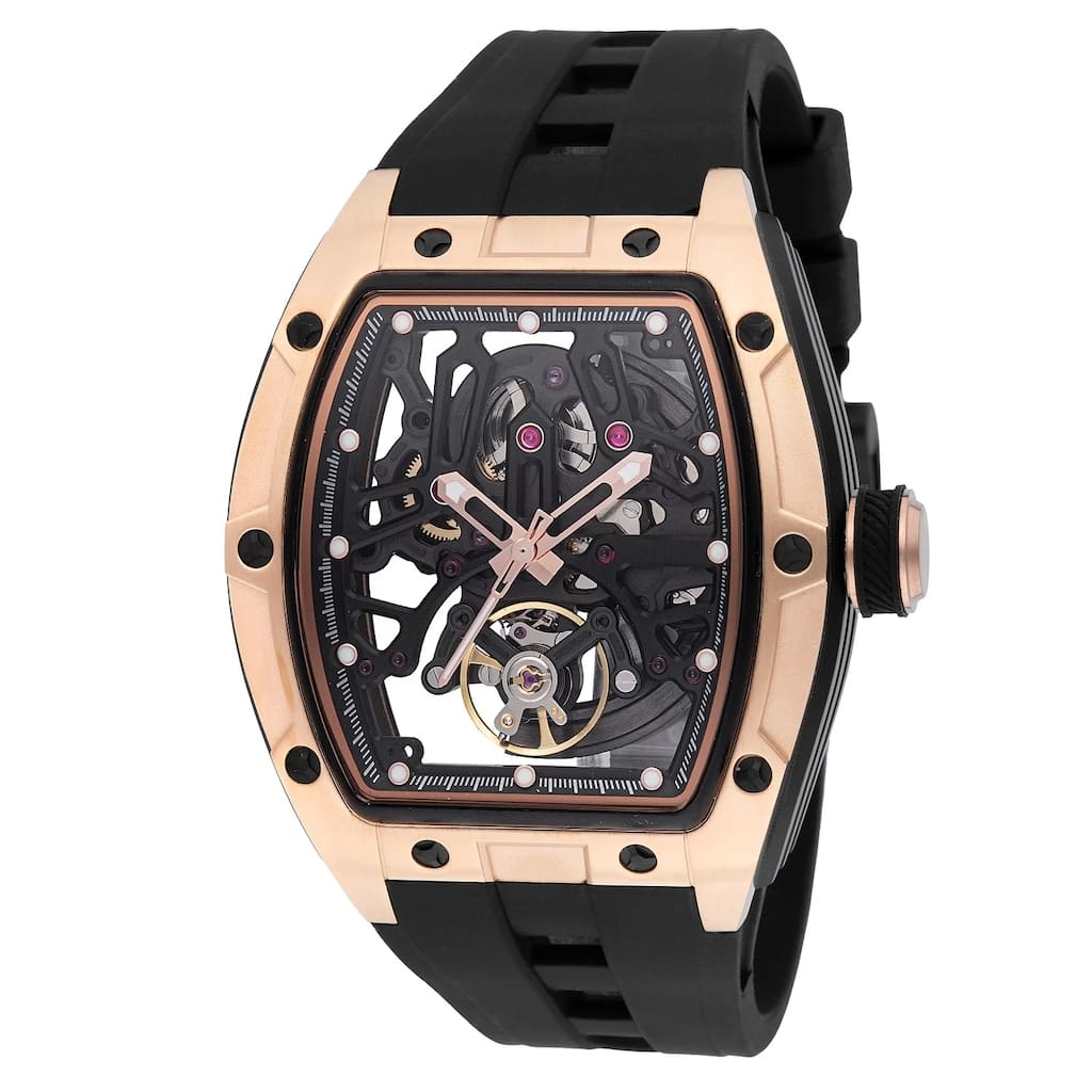 Invicta Men's 49032 S1 Rally Automatic 3 Hand Black Dial Watch