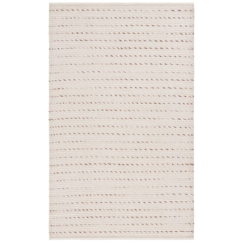 SAFAVIEH Vermont Clementine Transitional Wool Rug - 8' x 10' - Ivory/Beige