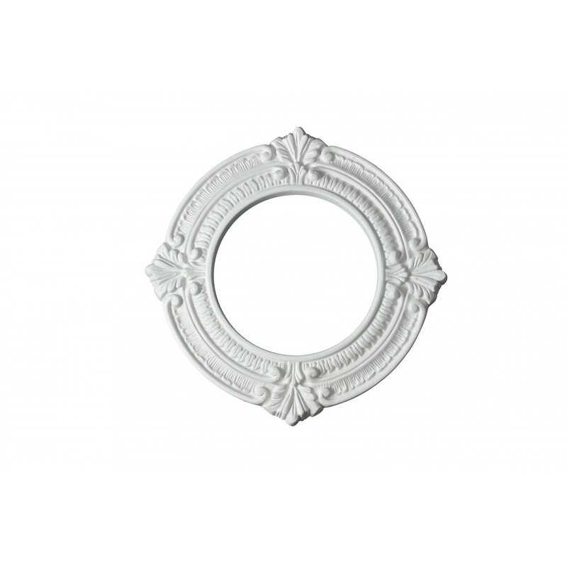 Shop Recessed Urethane Ceiling Medallion Trim White 6 Inches Id X