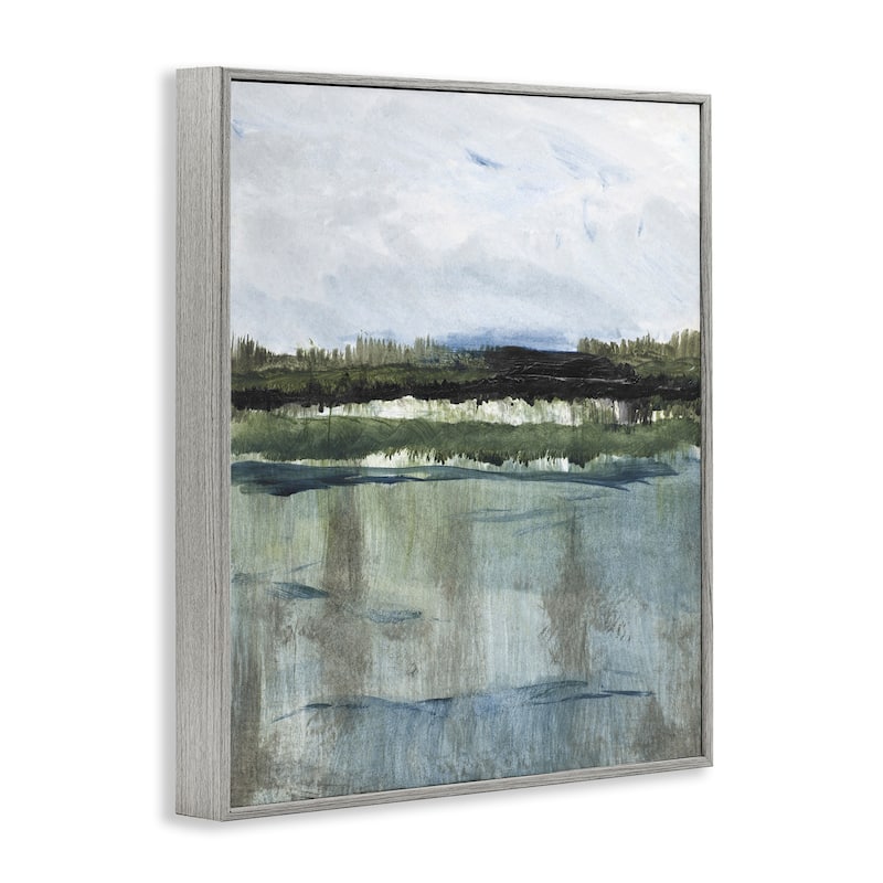 Stupell Northwest Lakeside View Framed Giclee Art Design By Lanie Loreth