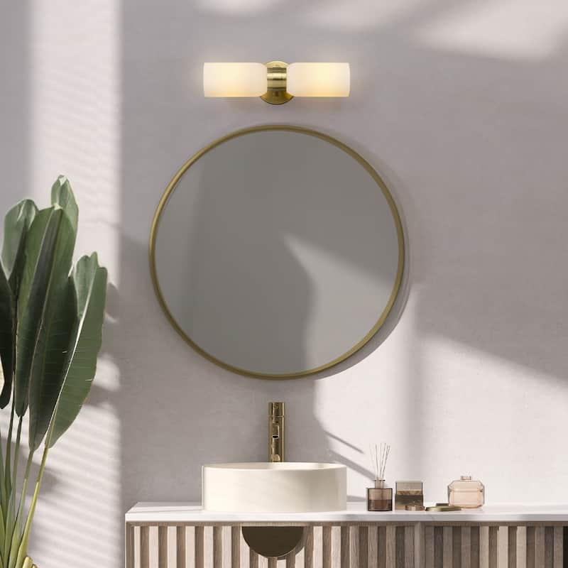Globe Electric 91009581 Kate 2 Light 15" Wide Vanity Light