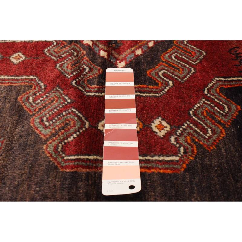 ECARPETGALLERY Hand-knotted Anadol Red Wool Rug - 3'8 x 9'7
