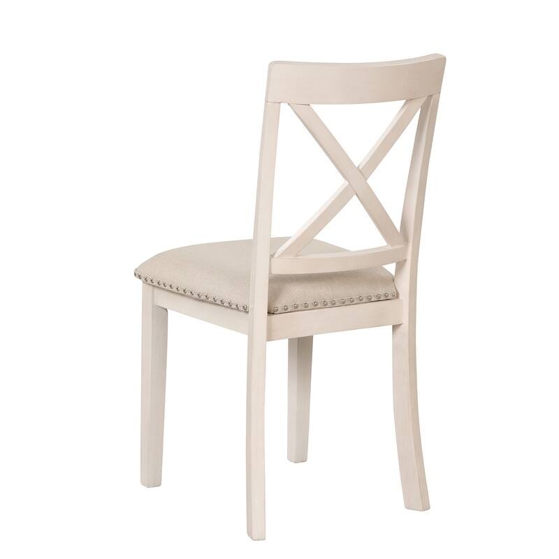 Modern Dining Table Set for 4,Round Table and 4 Kitchen Room Chairs,5 Piece Kitchen Table Set for Dining Room,Breakfast Nook