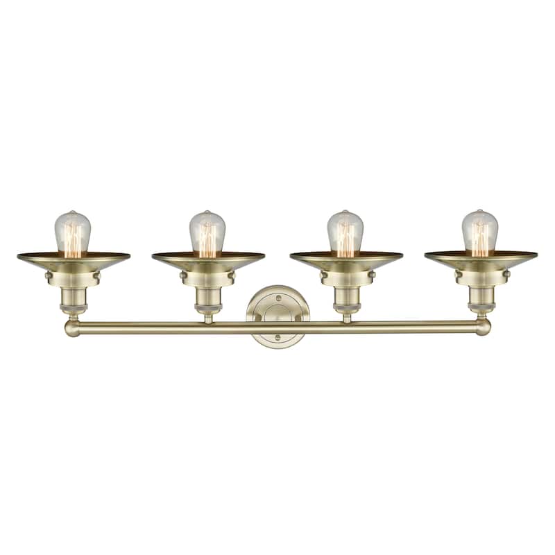 Innovations Lighting Railroad - 4 Light 35" Bath Vanity Light