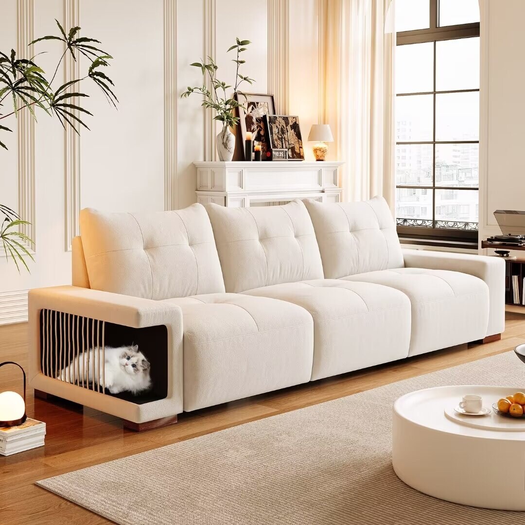 Cat scratch proof couch top