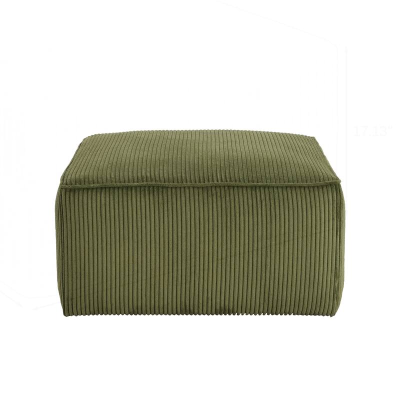 Upholstered Square Ottoman