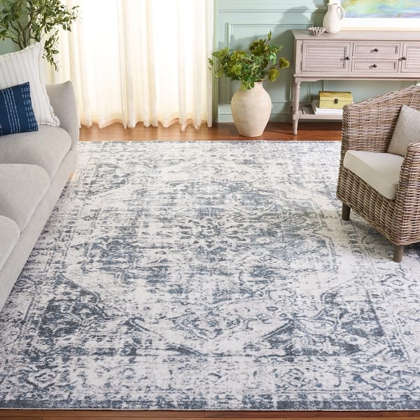 slide 2 of 12, SAFAVIEH Baltimore Kiley Machine Washable Shabby Chic Vintage Oriental Rug